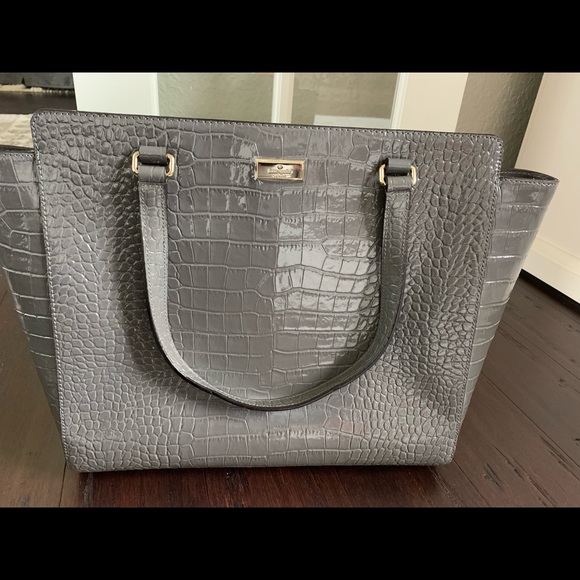kate spade bristol drive croc elissa